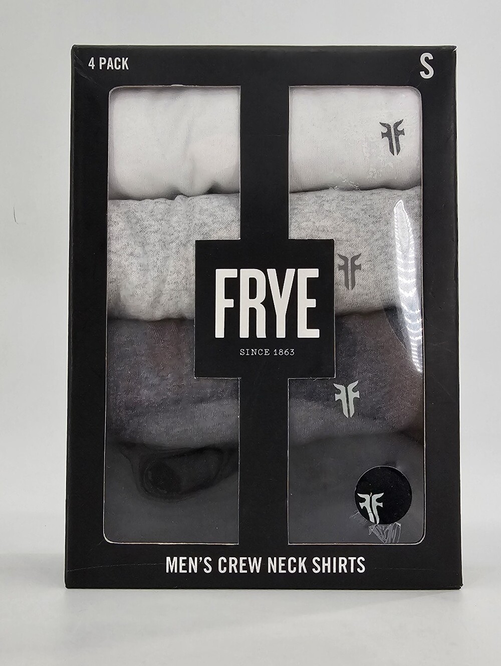 Frye Men's Crew Neck Shirts 4 Pack